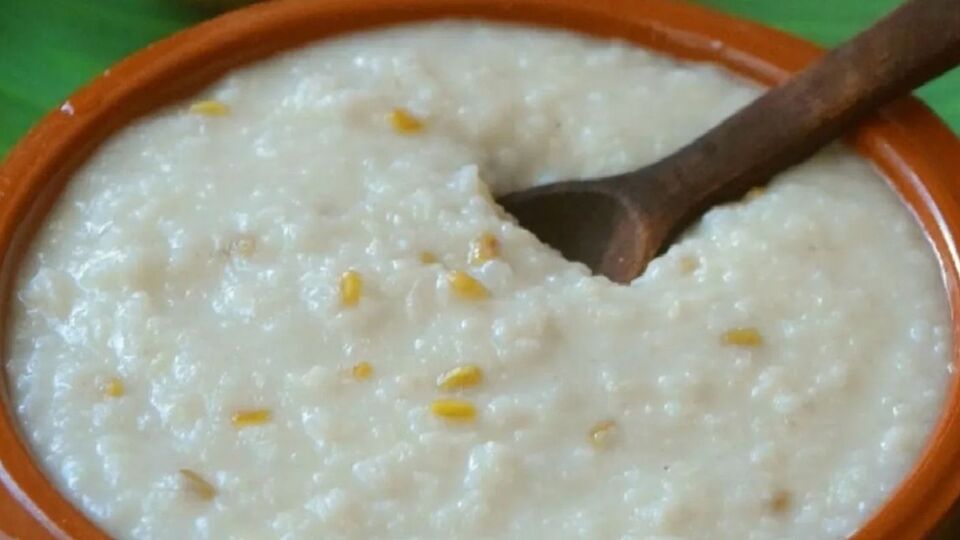 Coconut Milk Fenugreek Porridge வாய்ப்புண், வயிற்றுப்புண் போக்கும்