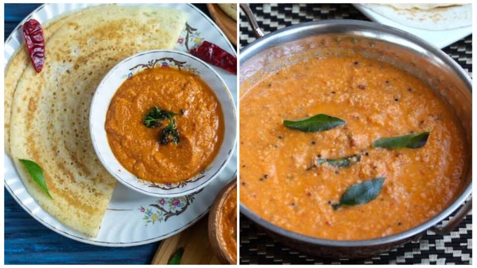 Dosa Chutney Recipe அரிசி உளுந்தே இல்லாமல் இன்ஸ்டன்ட் தோசை.. கூடவே