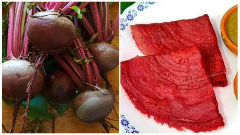 Beetroot Dosai: குட்டீஸ்களை கவரும் கலர்புல் பீட்ரூட் தோசை!