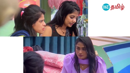 பிக்பாஸ் ஹவுஸில் மாயாவும் பூர்ணிமாவும் அருகருகே அமர்ந்து உணவினை உண்டுகொண்டே பேசுகின்றனர். 'வெளியே போயிட்டு நீங்க சேஃப் ஆக இருக்கமுடியுமா.. பிரதீப்புக்கும் ஃபாலோவர்ஸ் எல்லாம் இருக்காங்க’ என்கிறார், மாயா. அது டவுட் தான் என்கிறார், பூர்ணிமா. அதைத் தொடர்ந்து, 'நான் வெளியே போய் பிரதீப்பிடம் எல்லா உண்மையையும் சொல்லிடுவேன்' என்கிறார், மாயா. இது தொடர்பான வீடியோ சோசியல் மீடியாவில் வைரல் ஆகி வருகிறது. &nbsp;