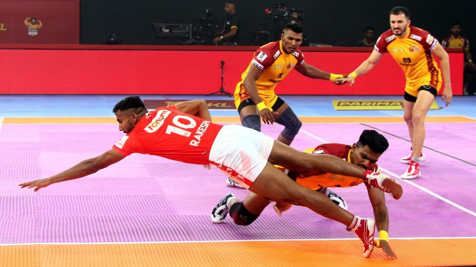 Pro Kabbadi League 2023: சூப்பர் ரெயிட் புள்ளிகளுடன் தெலுங்கு டைட்ன்ஸை ...