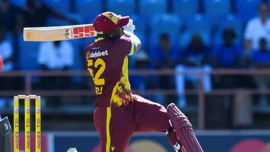 ராஜஸ்தான் ராயல்ஸ் விடாமல் மல்லுக்கட்டியது. (Photo by Randy Brooks / AFP)