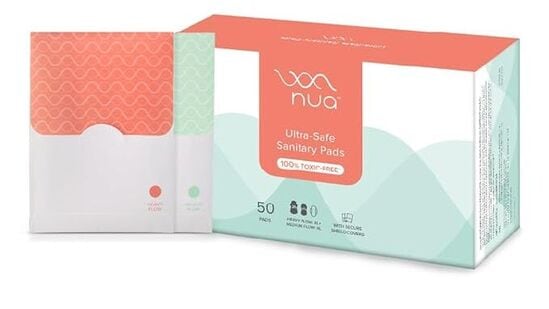 Nua Ultra-Safe Sanitary Pads For Women: பெண்களுக்கான நுவா அல்ட்ரா பாதுகாப்பான சானிட்டரி பேட்களாக கருதப்படுகிறது. இதுவும் கூடுதலான தடிமனாக இருக்கும் சூழல் நட்பு பேட் ஆகும். எனவே அதிக இரத்தப்போக்கு உள்ளவர்கள் இதைப் பயன்படுத்தலாம்.