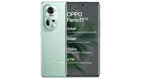 OPPO Reno11 5G மாடல் மொபைலில் 128GB கொண்ட மாடல் 29,999 ரூபாய்க்கும், 256GB கொண்ட மாடல் 31,999 ரூபாய்க்கும் விற்பனைக்கு வந்துள்ளது. மேலும் புகைப்படத்தின் திறனை அதிகரிக்கும் வகையில் 50MP Sony LYT600 பிரதான கேமரா, 32MP RGBW மற்றும் டெலிஃபோட்டோ போர்ட்ரெய்ட் கேமரா, டெலிஃபோட்டோ போர்ட்ரெய்ட் 3MP செல்ஃபி கேமரா உள்ளிட்ட மேம்பட்ட வழிமுறைகள் சேர்க்கப்பட்டுள்ளன.&nbsp;