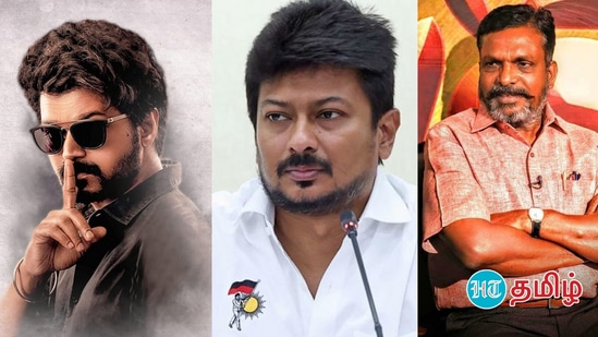 நடிகர் விஜய் அரசியல் பிரவேசம் - அமைச்சர் உதயநிதி, திருமாவளவன் சொன்னது இதுதான்! நடிகர் விஜய் அரசியல் பிரவேசம் - அமைச்சர் உதயநிதி, திருமாவளவன் சொன்னது இதுதான்!