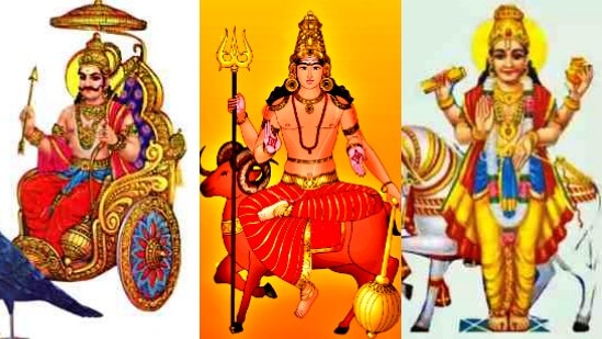 Saturn Mars and Venus: சனி, செவ்வாய் மற்றும் சுக்கிரன் மூன்று கிரகங்களின் சேர்க்கையால் பணவரவை பெறப்போகும் ராசிகளை காண்போம்.