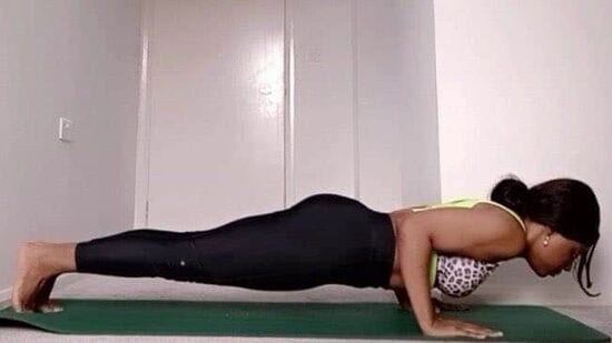 2. சதுரங்க தண்டசனா (Chaturanga Dandasana): பிளாங் போஸிலிருந்து, சற்று முன்னோக்கி நகர்ந்து, உங்கள் கைகளை 90 டிகிரி கோணத்தில் ஸ்டாண்டு போல் வைக்கவும். உங்கள் முழங்கைகளை உங்கள் பக்கங்களுக்கு நெருக்கமாக வைத்து, உடலை இறுக்கமாகப் பிடித்துக் கொள்ளவும். நாகப்பாம்பு போஸுக்குச் செல்வதற்கு முன் சில சுவாசங்களுக்கு இதே நிலையில் இருங்கள்.