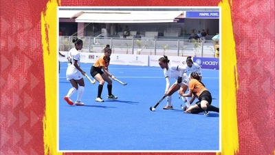 Hockey India: 14 வது ஹாக்கி இந்தியா சீனியர் பெண்கள் தேசிய சாம்பியன்ஷிப்பின் 5 வது நாளில் ஹாக்கி ஹரியானா, ஒடிசா ஹாக்கி சங்கம் மற்றும் ஹாக்கி மிசோரம் ஆகியவை புனேவின் பிம்ப்ரியில் உள்ள மேஜர் தயான்சந்த் ஹாக்கி ஸ்டேடியத்தில் அந்தந்த போட்டிகளில் வெற்றி பெற்றன.