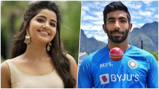 ஜஸ்பிரித் பும்ரா - அனுபமா பரமேஷ்வரன்: தென்னிந்திய நடிகை அனுபமா பரமேஸ்வரனின் பெயர் இந்திய வேகப்பந்து வீச்சாளர் ஜஸ்பிரித் பும்ராவுடன் இணைத்து பேசப்பட்டது. இவர்களின் உறவு குறித்து பல வதந்திகள் வெளியாகின. இறுதியாக, பும்ராவும் நானும் நல்ல நண்பர்கள் என்று அனுபமா தெளிவுபடுத்தினார்
