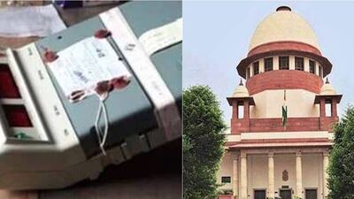 EVM-VVPAT case, Supreme Court: விவிபாட் இயந்திரங்களின் ஒப்புகை சீட்டுகளை 100 சதவீதம் எண்ணக் கோரும் வழக்கில் உச்ச நீதிமன்றம் இன்று தீர்ப்பளித்துள்ளது.