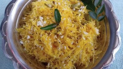 Raw Papaya Poriyal : பப்பாளிக்காயில் பொரியல் செய்ய முடியுமா? இதோ ரெசிபி செய்து பார்த்து மகிழுங்கள்.