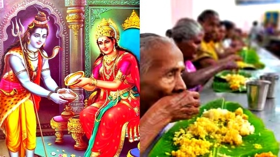 பெரும்பாலான மக்கள் இன்று பிறந்தநாள் நினைவு நாள் போன்ற நாட்களில் அன்னதானம் செய்வதை வழக்கம் ஆக்கி கொண்டுள்ளனர். ஆனால் இப்படி செய்யப்படும் அன்னதானத்தை வாங்கி சாப்பிட கூடாது. அன்னதானம் ஒருவர் தன் பாவத்தை போக்க கொடுக்கப்படுகிறது. அப்படி கொடுக்கப்படும் அன்னதானத்தை சாப்பிடுவதால் நமக்கு பாவம் வந்து சேரும் என்று கூறப்படுகிறது. இதுகுறித்து ஆத்ம ஞானம் யூடியூப் சேனலில் ஆன்மீக சொற்பொழிவாளர் தேச மங்கையற்கரசி கூறியிருப்பதாவது,