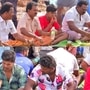 ஆண்கள் மட்டுமே பங்கேற்ற கரும்பாறை முத்தையா கோயில் திருவிழா