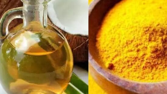 இந்த கறையை நீக்க, ஒரு ஸ்பூன் தேங்காய் எண்ணெயுடன் ஒரு சிட்டிகை மஞ்சள் தூளை கலக்கவும். இப்போது இந்த கலவையை கொண்டு துலக்கவும். பின்னர் பேஸ்ட் கொண்டு துலக்கவும். பற்களின் பிரகாசம் திரும்பும்.