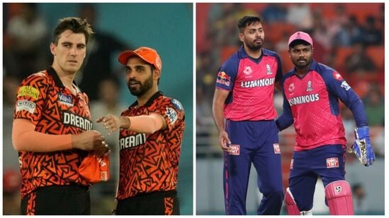 SRH vs RR Qualifier 2: மூன்றாவது பைனலை எட்டிப்பிடிக்கும் முயற்சியில் ராஜஸ்தான் ராயல்ஸ், சன் ரைசர்ஸ் களமிறங்குகிறது. சன் ரைசர்ஸ் பவர்புஃல் பேட்டிங் வரிசை, ராஜஸ்தான் ராயல்ஸ் கிளாஸ் பவுலிங் ஆகியவற்றுக்கு இடையே நடக்கும் பலப்பரிட்சையாக இன்று நடைபெற இருக்கும் குவாலிபயர் 2 போட்டி அமைகிறது.