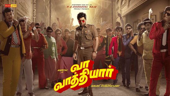கார்த்தி தற்போது நலன் குமாரசாமி இயக்கத்தில் வா வாத்தியார் என்ற படத்தில் நடித்து வருகிறார். அவரது பிறந்தநாளை முன்னிட்டு இந்த படத்தின் ஃபர்ஸ்ட் லுக் வெளியிடப்பட்டுள்ளது