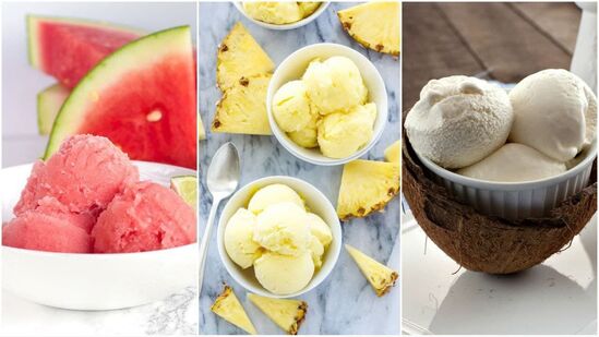 As the temperatures rise, there's nothing more satisfying than a refreshing scoop of fruit ice cream. 