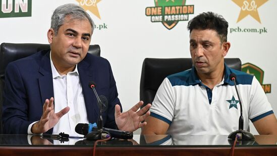 Pakistan Cricket Board: டி20 உலகக் கோப்பைக்கான வியூகம் என்ன?-பாகிஸ்தான் கிரிக்கெட் வாரியம் விளக்கம் (Photo by Arif ALI / AFP)