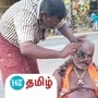 அண்ணாமலை தோற்றதால் தலை முடியை மொட்டை அடித்த பாஜக தொண்டர்!