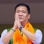 Pema Khandu sworn in as Arunachal CM: அருணாச்சல பிரதேச முதல்வராக 3-வது முறையாக பதவியேற்றார் பெமா காண்டு