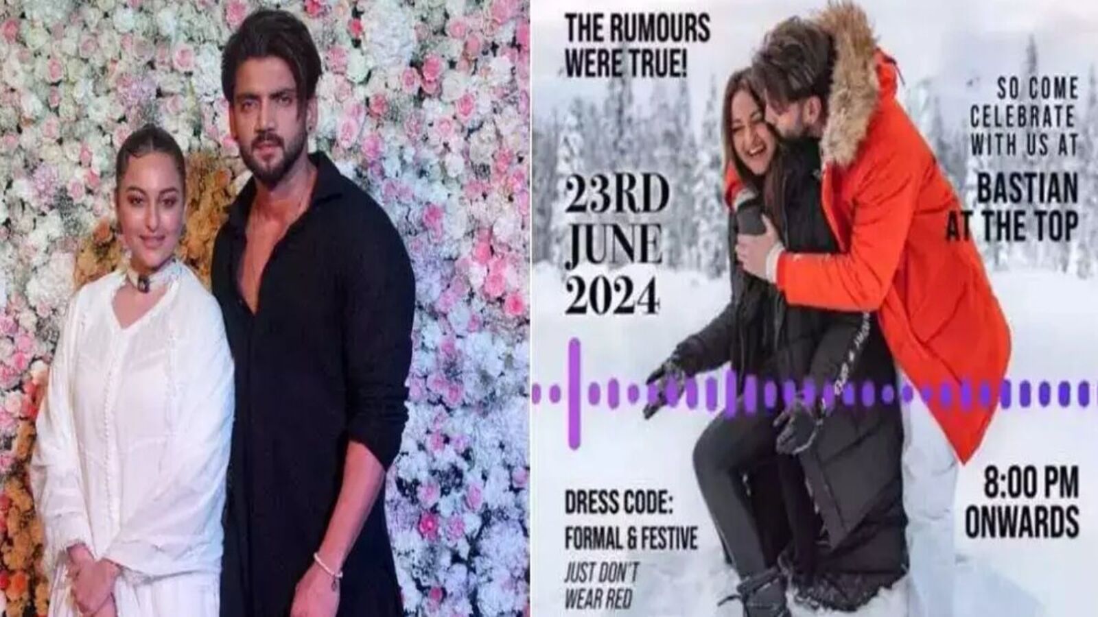 Sonakshi Sinha Marriage: வதந்திகள் உண்மை தான்.. திருமண தேதியை அறிவித்த சோனாக்ஷி சின்ஹா