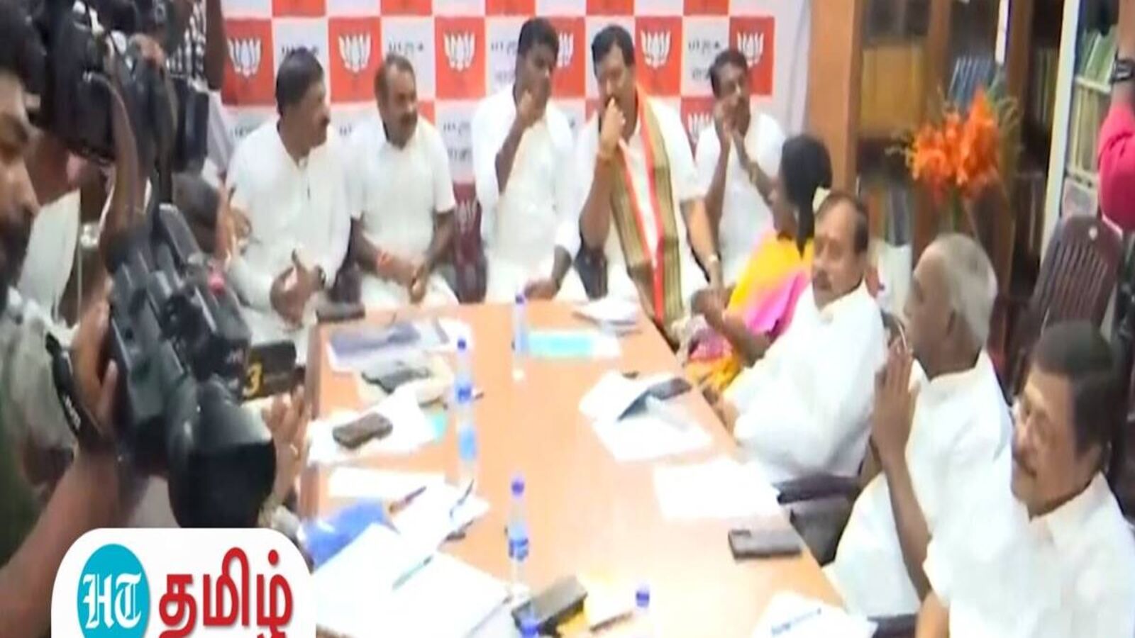 Tamil Nadu BJP: அண்ணாமலை தலைமையில் பாஜக மையக்குழு ஆலோசனைக் கூட்டம்