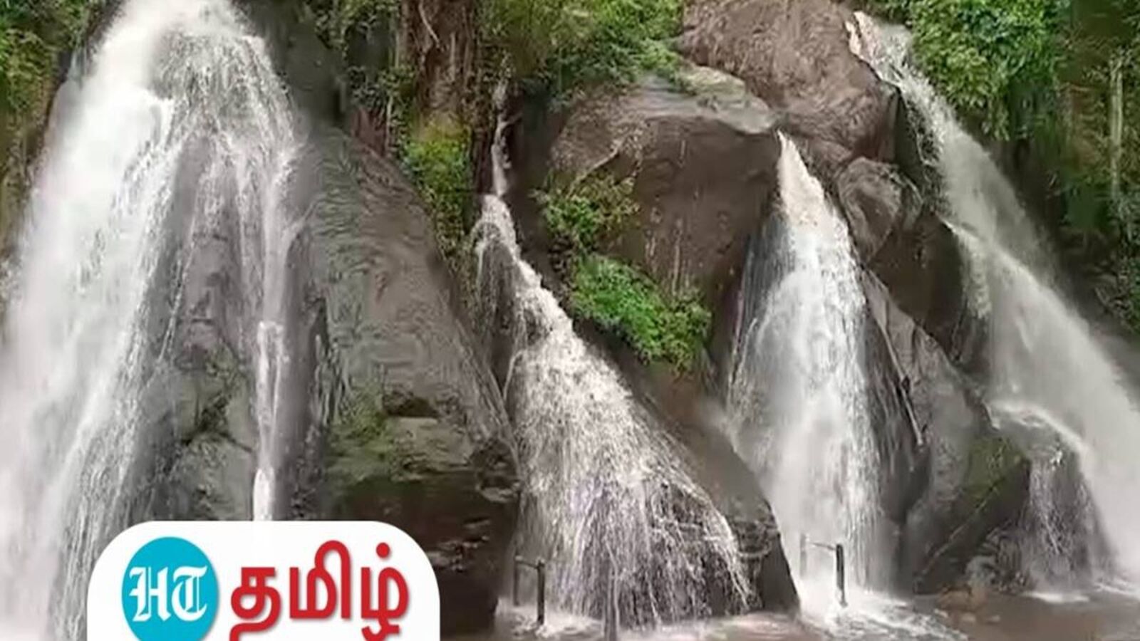 Courtalam Falls: குற்றாலம் அருவிகளில் வெள்ளப்பெருக்கு - சுற்றுலா பயணிகள் குளிக்க தடை