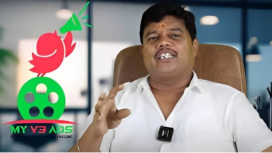 My V3 ads நிறுவனத்தின் உரிமையாளர் சக்தி ஆனந்தன் சென்னை சிறப்பு நீதிமன்றத்தில் சரண் அடைந்துள்ள நிலையில் அந்த நிறுவனத்தின் சொத்துக்களை விற்பனை செய்யும் முயற்சி நடைபெற்று வருவதாக கோவை மாவட்ட பாமக செயலாளர் அசோக் ஸ்ரீநிதி குற்றம்சாட்டி உள்ளார்.&nbsp;
