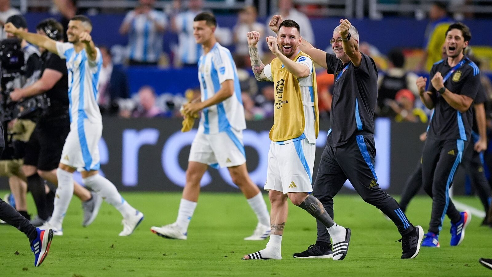 Argentina win Copa America title: கோபா அமெரிக்கா கால்பந்து தொடர்: 16வது முறையாக அர்ஜென்டினா சாம்பியன்