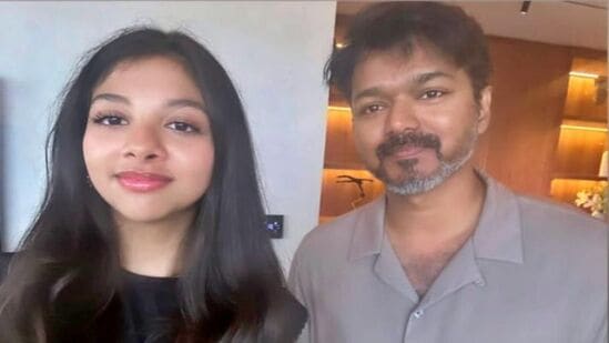 ரம்பாவின் மூத்த மகளான லாவன்யா தளபதி விஜய்யுடன் தனியாக செஃல்பி எடுத்துக்கொண்டார்