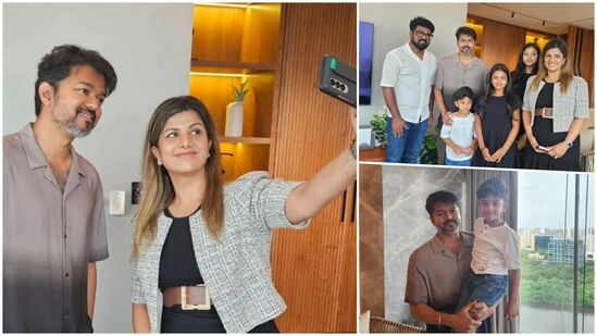 நீண்ட இடைவெளிக்கு பிறகு நடிகை ரம்பா தனது கணவர் மற்றும் குழந்தைகளுடன் சென்று நடிகை விஜய்யை சந்தித்துள்ளார். அவரது தமிழக வெற்றி கழகம் கட்சிக்கு வாழ்த்துகளையும் தெரிவித்துள்ளார்