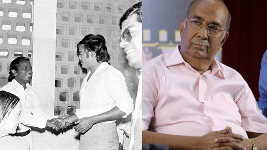 Avm Kumaran: ரஜினி படத்தில் ராஜா செய்த தில்லுமுல்லு.. மியூசிக்கை மாற்றிய குமரன்.. முரட்டுக்காளை தக் லைஃப் சம்பவம்! Avm Kumaran: ரஜினி படத்தில் ராஜா செய்த தில்லுமுல்லு.. மியூசிக்கை மாற்றிய குமரன்.. முரட்டுக்காளை தக் லைஃப் சம்பவம்!