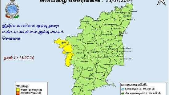 Weather Update: ’நீலகிரி முதல் கோவை வரை! வெளுக்க போகும் கனமழை!’ சென்னை மண்டல வானிலை ஆய்வு மையம் எச்சரிக்கை!