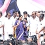 Kanimozhi: "விரைவில் பதவியில் இருந்து இறக்கி காட்டுவோம்" - கனிமொழி எம்பி சூளுரை!