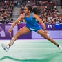 P.V. Sindhu in pre quarters: ‘32 நிமிஷத்தில் முடிவு’-பாரிஸ் ஒலிம்பிக் காலிறுதிக்கு முந்தைய சுற்றுக்கு பி.வி.சிந்து தகுதி. (PTI Photo)