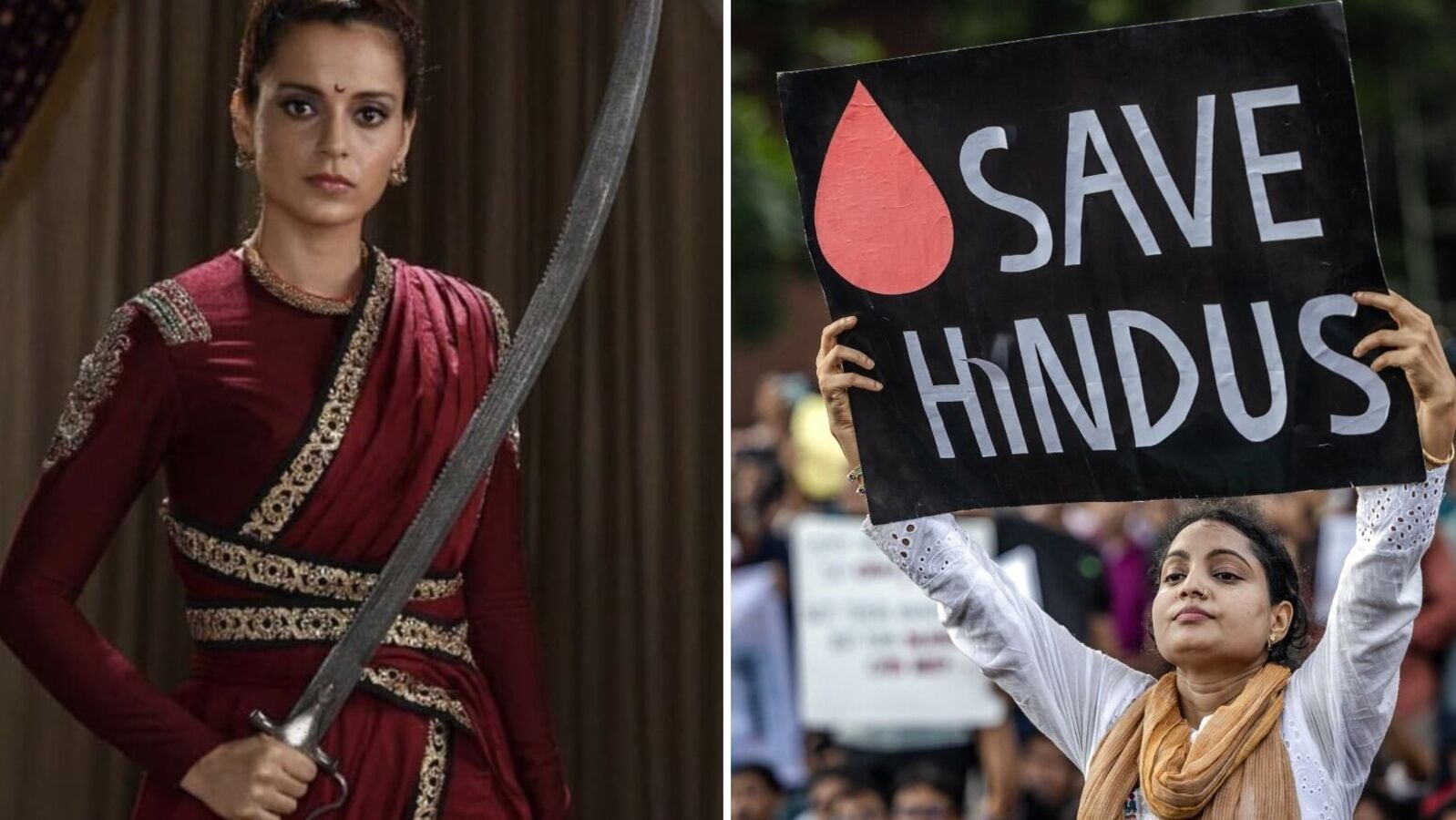Kangana Ranaut : ‘உங்கள் வாளை எடுத்து கூர்மையாக்குங்கள்..’ இந்திய மக்களை போருக்கு தயாராக அழைக்கும் கங்கனா ரனாவத்!