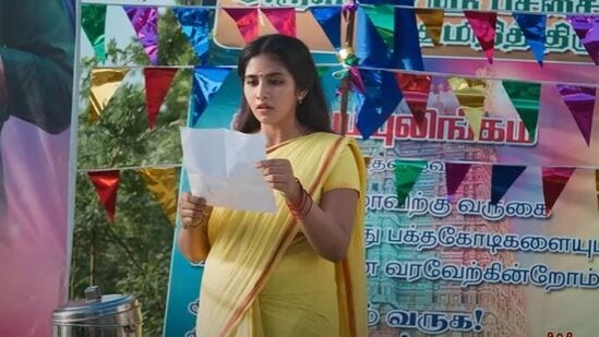 SINGAPENNE SERIAL: தீ மிதிக்க ரெடியான ஆனந்தி..கடைசி நேரத்தில் வந்த வேலு கடிதம்.. சிங்கப்பெண்ணே சீரியலில் இன்று!