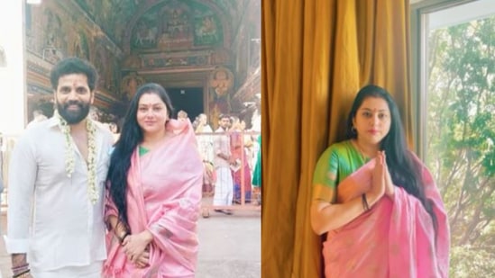 Namitha: முஸ்லீமான்னு கேட்டுட்டாங்க..மீனாட்சி அம்மன் கோயிலில் அவமானம்.. சேகர்பாபு ஐயா நடவடிக்கை எடுங்க’ - கதறும் நமீதா!