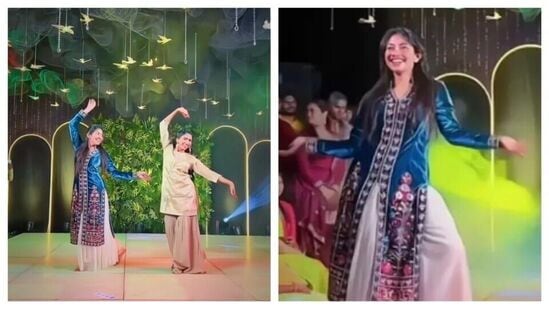 Sai Pallavi: லண்டனில் சகோதரியின் சங்கீத் நிகழ்வு..செம் ஆட்டம் போட்ட சாய் பல்லவி - வைரல் விடியோக்கள்