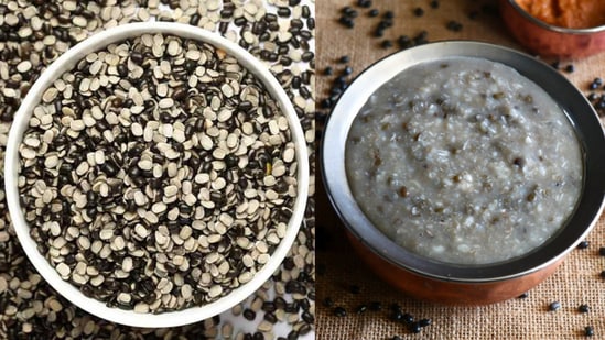 Black Urad Dal Recipe : மாதவிடாய் வரும் பெண்களுக்கு கருப்பு உளுந்தை உணவில் சேர்த்துக்கொள்வது மிகவும் நல்லது. உளுந்து வடை, உளுந்து உருண்டை, உளுந்து சோறு என ஏதோ ஒரு வகையில் உளுந்தை அடிக்கடி எடுத்துக்கொள்வது நல்லது. இங்கு நாகர் கோவில் ஸ்டைலில் ருசியான உளுந்து கஞ்சி செய்வது எப்படி என பார்க்கலாம்