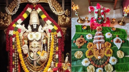 Today Pooja Time: பொதுவாகவே சனிக்கிழமையில் பெருமாளை வழிபட சிறப்பான நாள். இன்று குறிப்பாக புரட்டாசி சனி என்பது பெருமாளுக்கு மிகவும் உகந்த நாள். அதோடு இன்று சங்கரஹர சதுர்த்தியும் வருவதால் மிகவும் சிறப்பான நாள். இந்நிலையில் இன்று பெருமாளுக்கு தளிகை போட்டு வழிபாடு செய்வதால் நம் வாழ்வில் செல்வம் பெரும்.