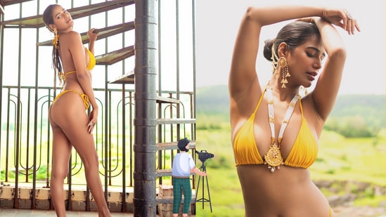 Poonam Pandey: “என் செல்ல பேரு ஆப்பிள்.. நீ சைசா கடிச்சுக்கா” - பூனம் பாண்டே ஹாட் போட்டோஸ்!