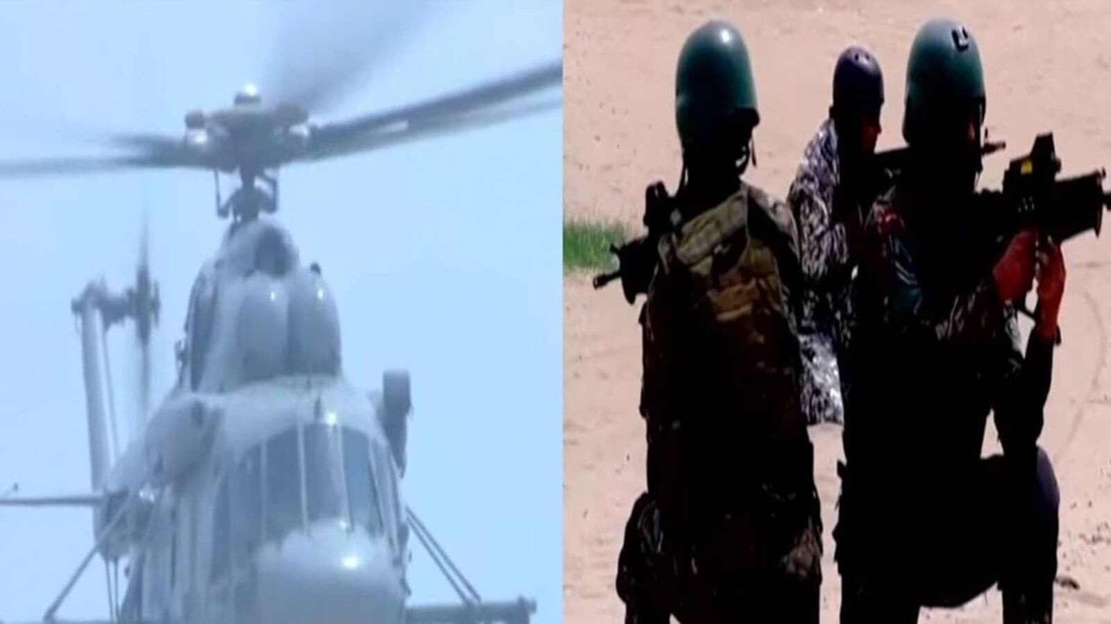 பிணைக் கைதிகளை மீட்பது எப்படி? - மக்கள் கண் முன் மாஸ் காட்டிய விமான படை வீரர்கள்!