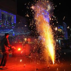 <p>அக்டோபர் 31ஆம் தேதி நாடு முழுவதும் தீபாவளி கொண்டாடப்படுகிறது. தீபாவளி கொண்டாட்டத்தின் போது பட்டாசு வெடிப்பதில் மிகவும் கவனமாக செயல்படுவதன் மூலம் ஆபத்து, பாதிப்புகள் ஏற்படுவதை தவிர்க்கலாம</p>