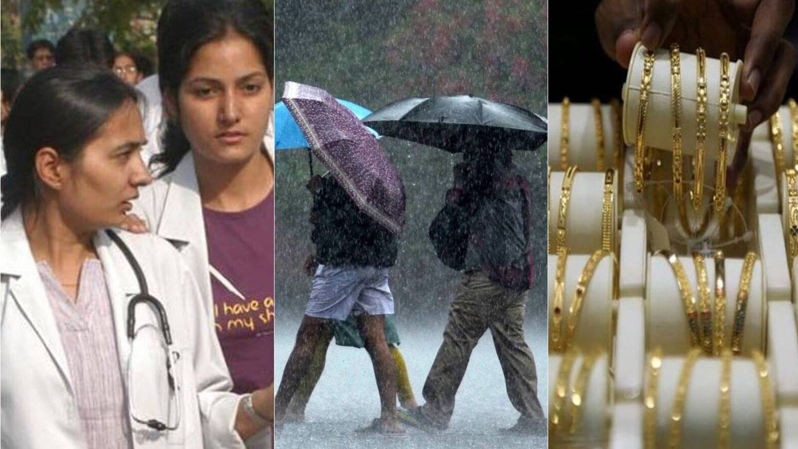 மருத்துவ மாணவர்களுக்கு புதிய சலுகை..3 மாவட்டங்களுக்கு ரெட் அலர்ட்..தங்கம் விலை உயர்வு - இன்றைய டாப் 10 நியூஸ் இதோ..!