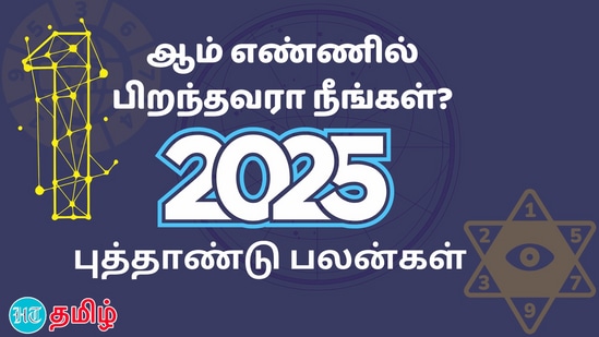 ’காதலில் கலக்கம்! அரசியலில் உயர்பதவி! பணத்தில் குவியல்!’ 1ஆம் எண்ணில் பிறந்தவர்களுக்கான 2025ஆம் ஆண்டு நியூமராலஜி பலன்கள்