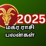 2025 புத்தாண்டு மகர ராசி பலன்கள்.. உடல் ஆரோக்கியத்தில் கவனம்.. காதல் வாழ்க்கை சூப்பரா இருக்கும்.. அப்பறம் என்ன நடக்கும்!