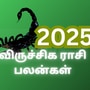 விருச்சிக ராசி புத்தாண்டு 2025 பலன்கள்: கொஞ்சம் கஷ்டம்தான் மக்களே.. நடப்பதை பாக்கலாம்?