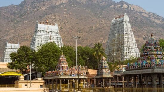 திருவண்ணாமலையில் உள்ள மலையின் உயரம் 2,688 அடி (800 மீட்டர்). கிரிவலப் பாதையின் தூரம் 14 கிலோமீட்டர். இப்பாதையில் 20 ஆசிரமங்களும், 360 தீர்த்தங் களும், பல சந்நிதிகளும், அஷ்ட லிங்கங்களும் உள்ளன.&nbsp;