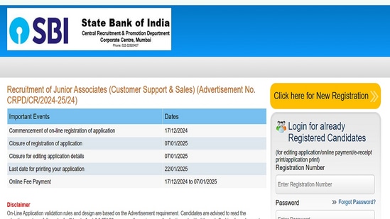 SBI Clerk Recruitment 2024: ஸ்டேட் பேங்க் ஆஃப் இந்தியாவில் வேலை.. எப்படி அப்ளை பண்ண வேண்டும்?